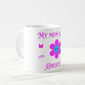 Mug T-shirt foncé de base (Devant gauche)