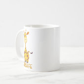 Mug T-shirt Giraffe pour enfants (Devant gauche)