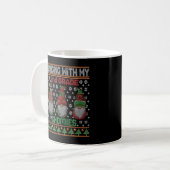 Mug T-shirt Gnomies 2e enseignant de Noël (Devant gauche)