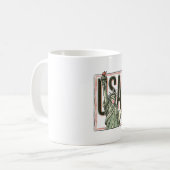Mug T-shirt graphique bubble gum Statue de la Liberté (Devant gauche)
