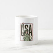Mug T-shirt graphique bubble gum Statue de la Liberté (Centre)