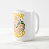 Mug T-shirt graphique Léopard Jamais Dompté (Devant droit)