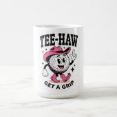 Mug T-shirt graphique pour femmes ADOM "Tee-Haw Get a (Centre)
