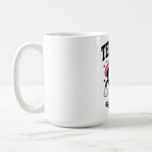 Mug T-shirt graphique pour femmes ADOM "Tee-Haw Get a (Gauche)