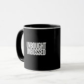 Mug T-shirt graphique « Unbought Unbossed Bold Chishol (Devant gauche)