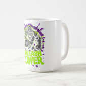 Mug T-shirt graphique Unleash Power Gorilla (Devant droit)