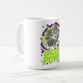 Mug T-shirt graphique Unleash Power Gorilla (Devant gauche)