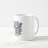 Mug T-shirt graphique vectoriel de remise de diplôme p (Devant droit)