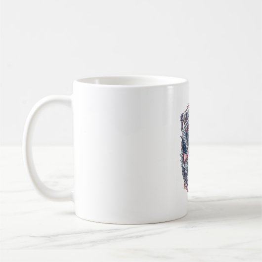 Mug T-shirt graphique vectoriel pour collectionneur d' (Gauche)