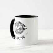 Mug T-shirt graphique Wild Kiss (Devant gauche)