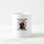 Mug T-Shirt Grumpy Cat Halloween Classique (Centre)