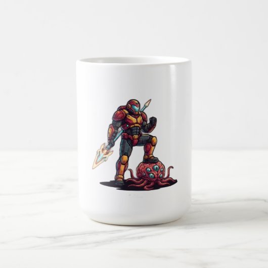 Mug T-Shirt Guerrier Sci-Fi (Centre)