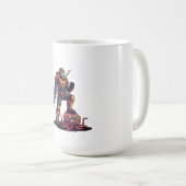 Mug T-Shirt Guerrier Sci-Fi (Devant droit)