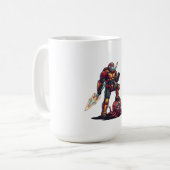 Mug T-Shirt Guerrier Sci-Fi (Devant gauche)