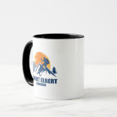Mug T-shirt Hike du Mont Elbert (Devant gauche)