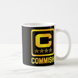 Mug T Shirt Homme Commish Fantasy Football Draft Commi