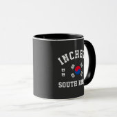 Mug T-Shirt Incheon Corée du Sud (Devant droit)