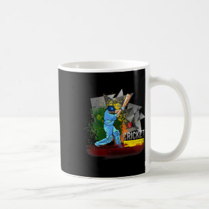 Mug T Shirt Inde Cricket Équipe Nationale Fans Maillot