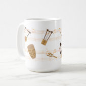 Mug T-shirt Instruments de musique éthiopienne (Devant gauche)