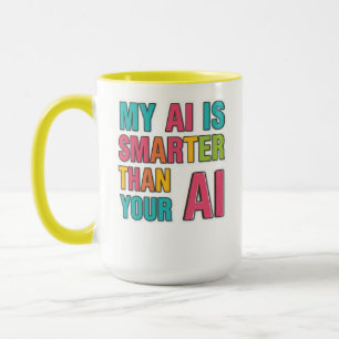 Mug T-shirt intelligence artificielle 
