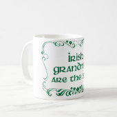 Mug T-shirt irlandais de grand-maman (Devant gauche)