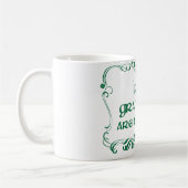 Mug T-shirt irlandais de grand-maman (Gauche)