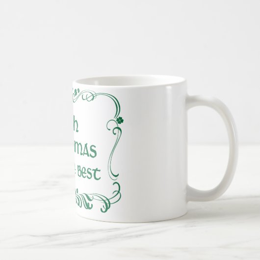 Mug T-shirt irlandais de grand-maman (Droite)