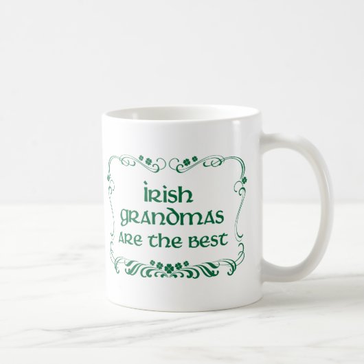 Mug T-shirt irlandais de grand-maman (Droite)