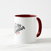 Mug T-shirt J'aime mon prochain (Devant droit)