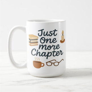Mug T-shirt « Juste un chapitre de plus » – Joli livre
