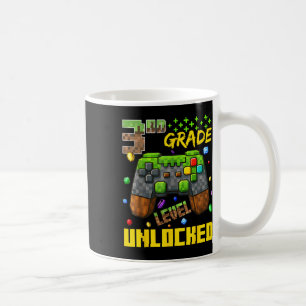 Mug T-shirt Level Unlocked pour joueurs garçons de tro