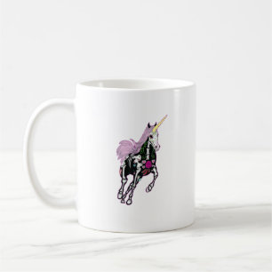 Mug T-Shirt Licorne Crâne de Sucre Jour des Morts