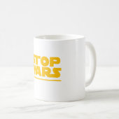 Mug T-shirt Logo Stop Wars Parody (Devant droit)