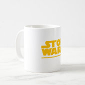 Mug T-shirt Logo Stop Wars Parody (Devant gauche)