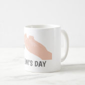Mug T-shirt long tablier (Devant droit)