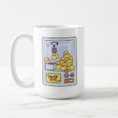Mug T-shirt MACHINE À CAOUTCHOUC RUBBER (Gauche)