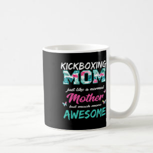 Mug T Shirt Maman Drôle de Kickboxing Sports Mère