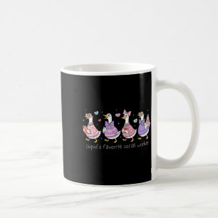 Mug T-shirt mignon Cupidon favori travailleur social O