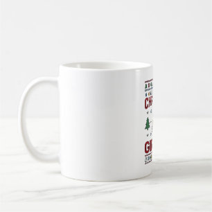 Mug T-Shirt Noël Girafe Chariot Drôle Vacances Des