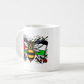 Mug T-shirt PALESTINE GRATUIT (Devant gauche)
