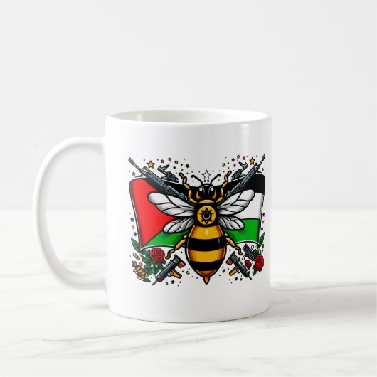 Mug T-shirt PALESTINE GRATUIT (Gauche)