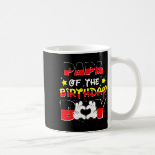 Mug T-shirt Papa du garçon qui fête son anniversaire c
