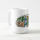 Mug T-shirt Park Explorer – Aventure Nature (Devant gauche)
