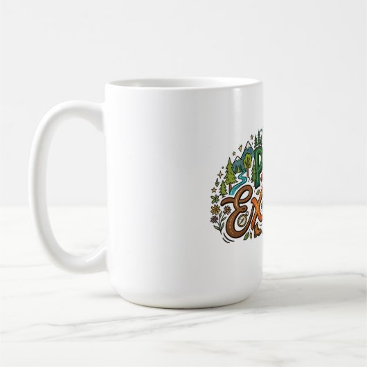 Mug T-shirt Park Explorer – Aventure Nature (Gauche)