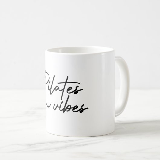 Mug T-shirt PILATE VIBES (Devant droit)