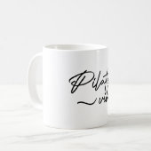 Mug T-shirt PILATE VIBES (Devant gauche)