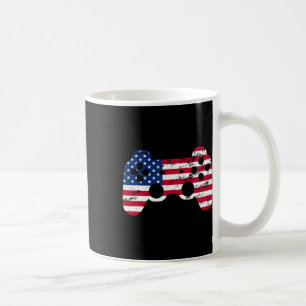 Mug T-shirt pour garçons avec drapeau américain du 4 j