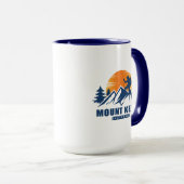 Mug T-shirt randonnée du Mont Retro Keith (Devant droit)