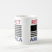 Mug T-Shirt REDACT AMERICA (Centre)
