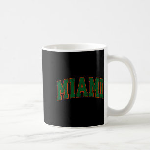 Mug T-shirt rétro Miami Floride pour hommes, femmes et